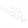 Подсветка для картин Elektrostandard Rino 40121/Led белый (a061223)