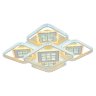 Светодиодная диммируемая люстра с ПДУ Profit Light 8051/4+1 WHT B 296W