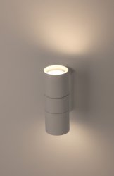 Уличный настенный светильник ЭРА Design WL28 WH