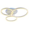 Светодиодная диммируемая люстра с ПДУ Profit Light 5895/3 WHT 114W+8W RGB