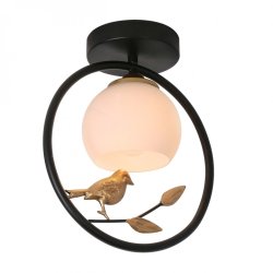 Потолочный светильник Escada 1113/1P E27*40W Black/Gold SONG