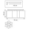 Потолочная люстра Lightstar Nubi 802070