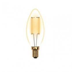 Ретро лампа E14 5W 2250K (теплый) Vintage Uniel LED-C35-5W-GOLDEN-E14 GLV21GO (UL-00002396)