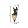 Уличный настенный светильник с лампочкой  Favourite Guards 1338-1W+Lamps А60