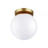 Уличный светильник с лампочкой Odeon Light Bosco 4247/1C+Lamps E27 P45
