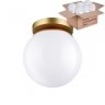Уличный светильник с лампочкой Odeon Light Bosco 4247/1C+Lamps E27 P45