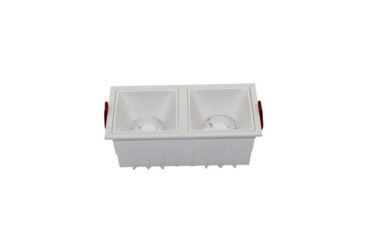 Встраиваемый светильник Maytoni Alfa LED DL043-02-15W3K-D-SQ-W