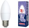 Светодиодная лампа E27 9W 6500K (холодный) Norma Volpe LED-C37-9W/DW/E27/FR/NR (UL-00003805)