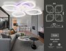 Потолочная диммируемая люстра с пультом ДУ Ambrella light Original FA4501