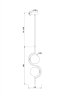 Подвесной светильник Freya Modern FR5124PL-02BS
