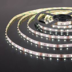 5м. Светодиодная лента холодного цвета 6500К 2835, 4,8W, 24V, 60LED/m, IP20 Elektrostandard (a052955)
