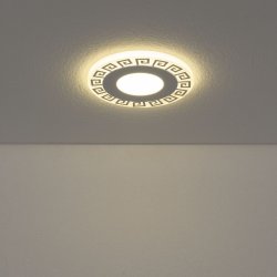 Встраиваемый светильник с LED подсветкой Elektrostandard DSS002 (a037542)