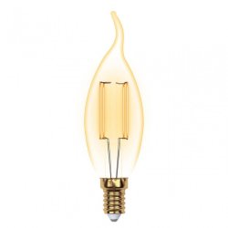 Ретро лампа E14 5W 2250K (теплый) Vintage Uniel LED-CW35-5W-GOLDEN-E14 GLV21GO (UL-00002397)