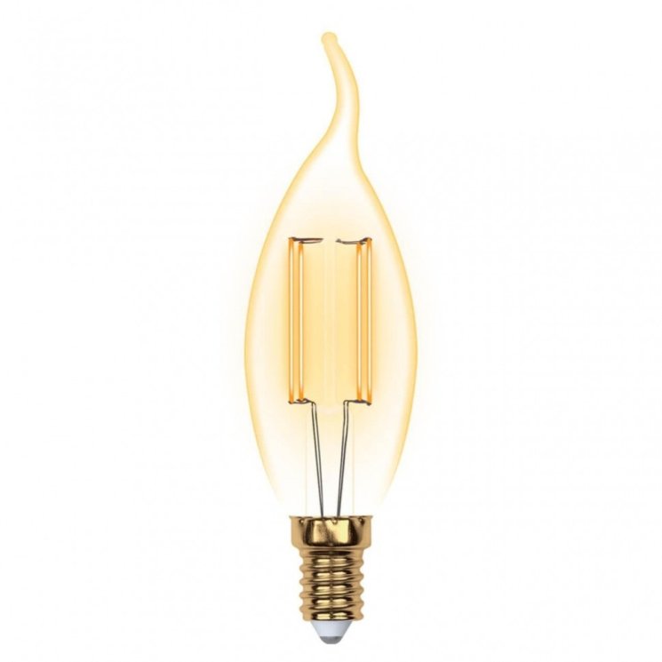 Ретро лампа E14 5W 2250K (теплый) Vintage Uniel LED-CW35-5W-GOLDEN-E14 GLV21GO (UL-00002397)