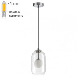 Подвесной светильник с лампочкой Lostar Odeon Light Lostar 4953/1+Lamps G9