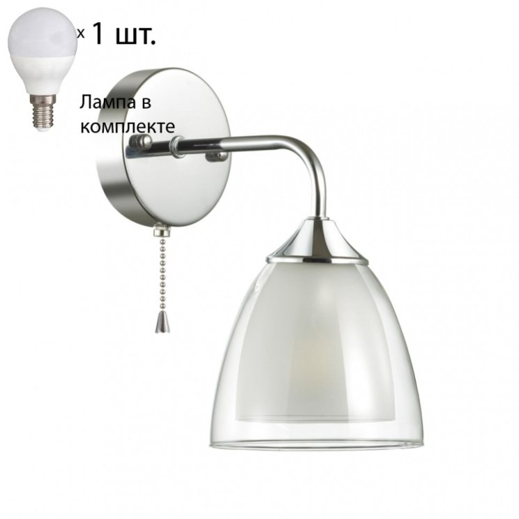 Бра с лампочкой Lumion Toby 5289/1W+Lamps E14 P45