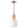 Подвесной светильник с лампочкой Lumion Gillian 4589/1B+Lamps E27 P45