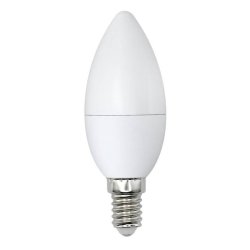 Лампа светодиодная (UL-00003803) E14 9W 4000K матовая LED-C37-9W/NW/E14/FR/NR