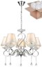 Подвесная люстра с лампочкой Velante 298-103-05+Lamps E14 P45