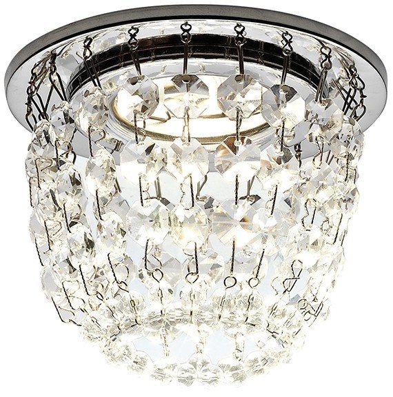 Встраиваемый светильник Ambrella light Crystal K2075 CH/CL