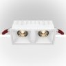 Встраиваемый светильник Maytoni Alfa LED DL043-02-15W4K-D-SQ-W