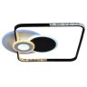 Светодиодная диммируемая люстра с ПДУ Profit Light 8292 WHT+BLK 108W+8W RGB