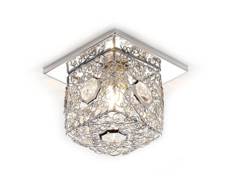 Встраиваемый светильник Ambrella light Desing D1003 CH CL
