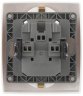 Розетка ЭРА 12 2x2P E Schuko со шторками 16A 250V 12-2104-04 Б0014702