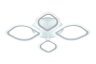 Потолочный светильник Escada 10251/4 LED*70W White BUBBLE
