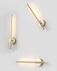 Настенный светодиодный светильник Crystal Lux VERDE AP L500 GOLD