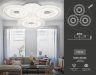Потолочная диммируемая люстра с пультом ДУ Ambrella light Original FA4001
