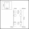 Бра с лампочками Odeon Light Flower 4681/2WA+Lamps E14 P45