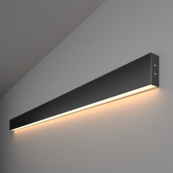 Линейный накладной светильник Elektrostandard 128см 25W 3000K черная шагрень 101-100-30-128 Grand (a042933)