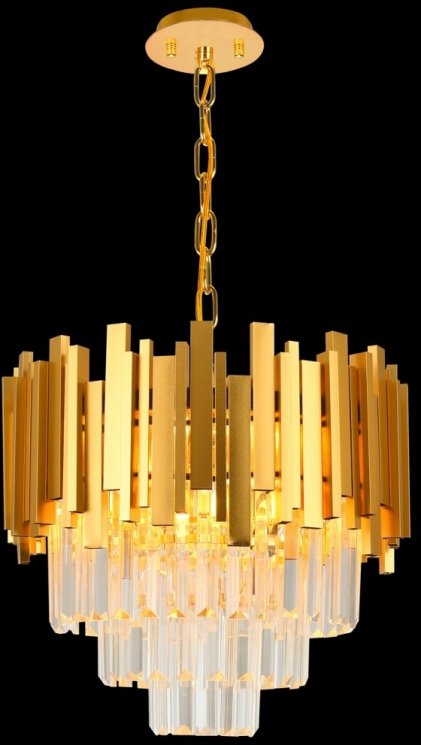 Подвесной светильник Diamonds Natali Kovaltseva VERTIGO 81440/6C GOLD