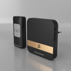 Звонок беспроводной IP44 Elektrostandard DBQ24M WL 52M IP44 Черный (a047172)