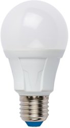 Светодиодная лампа E27 12W 3000K (теплый) Uniel LED-A60 12W-WW-E27-FR PLP01WH (UL-00001526)