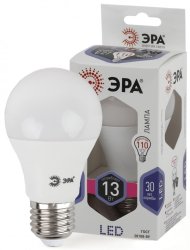 Светодиодная лампа Е27 13W 6000К (холодный) Эра LED A60-13W-860-E27 (Б0031395)