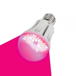 Лампа светодиодная для растений (09645) Uniel E27 9W LED-A60-9W/SP/E27/CL