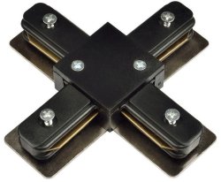 Коннектор X-образный (UL-00001282) Volpe UBX-Q121 K41 Black 1 Polybag