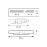 Потолочный светодиодный светильник Lightstar Favo 750162