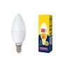 Светодиодная лампа E14 11W 3000K (теплый) Norma Volpe LED-C37-11W/WW/E14/FR/NR (UL-00003812)
