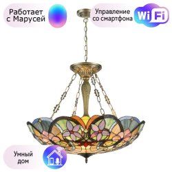 Люстра подвесная Velante Тиффани с поддержкой Маруся 818-807-06-М