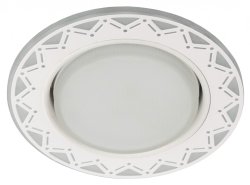Точечный светильник ЭРА DK LD27 WH/WH