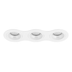 D636060606 Встраиваемый точечный светильник Domino Round Lightstar (комплект из 214636+214606+214606+214606)