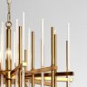 Подвесная люстра с управлением по Wi-Fi Bogates Allure 356/6 латунь (a057236)