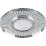 Светильник встраиваемый с LED подсветкой Feron CD979 потолочный MR16 G5.3 прозрачный, хром 32995