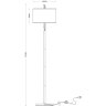 Торшер Arte Lamp Julietta A5037PN-2CC