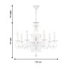 Подвесная люстра с лампочками Favourite Lanta 1733-7P+Lamps E14 P45