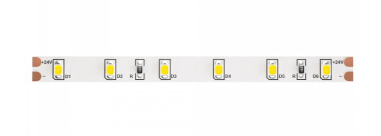 5м. Светодиодная лента белого цвета 4000К, 4,8W, 24V, 60LED, IP65 Led strip Maytoni 10140