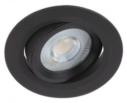 Встраиваемый светильник ЭРА KL LED 22A-5 4K BK